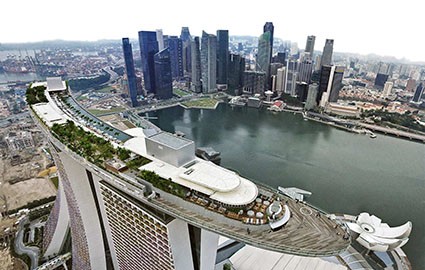 Marina Bay Sands in Singapore