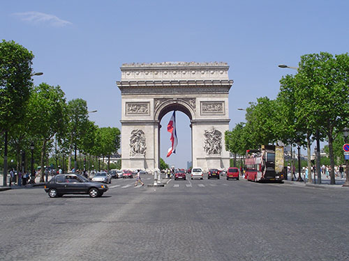 Arc de Triomphe طاق نصرت پاریس