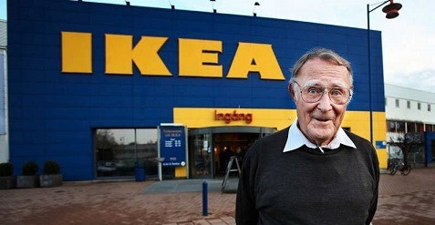 Ingvar-Kamprad اینگوار کمپراد