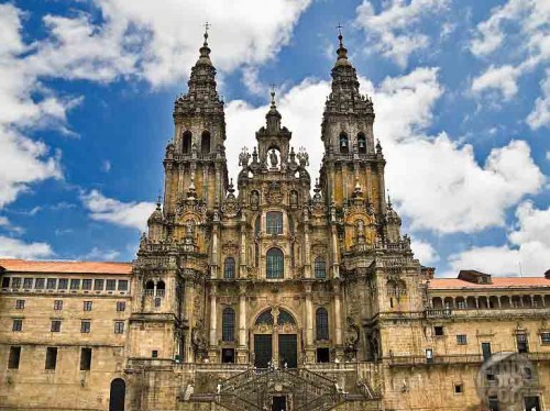 santiago-compostela-catedral بناهای تاریخی جهان