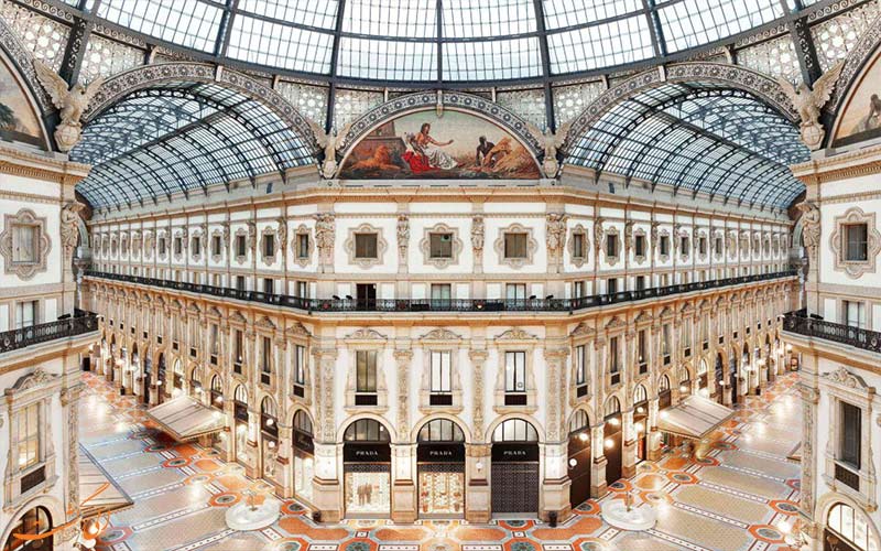 Galleria-Vittorio-Emanuele-خرید در میلان Galleria-Vittorio-Emanuele-خرید در میلان