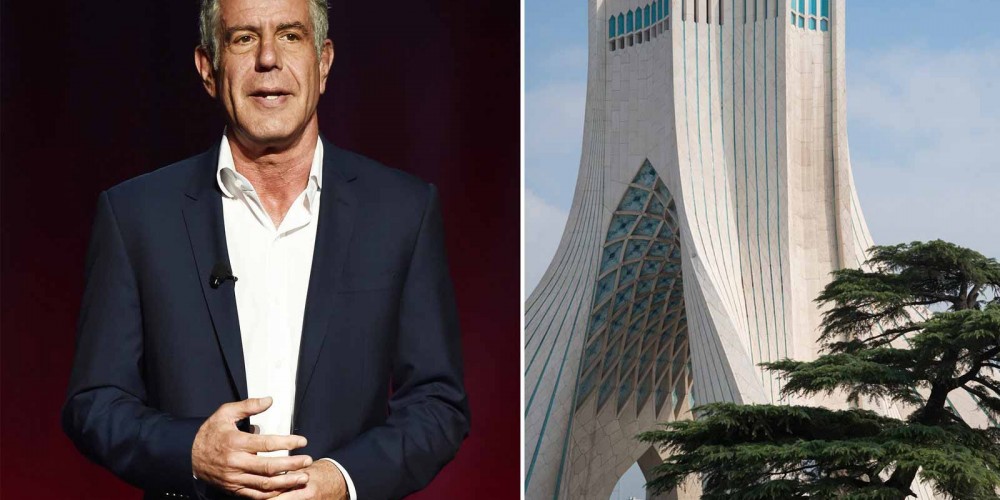 Bourdain-Iran آنتونی بوردن