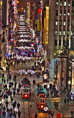 نمایی از خیابان استقلال نمایی از خیابان استقلال