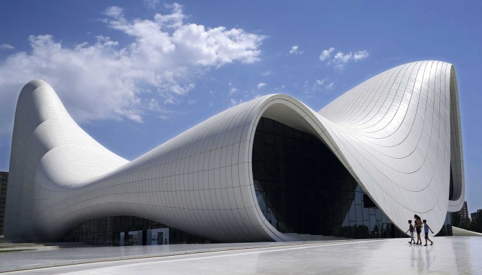 HAC_Exterior_baku3 مرکز فرهنگی حیدر علی اُف شگفتی