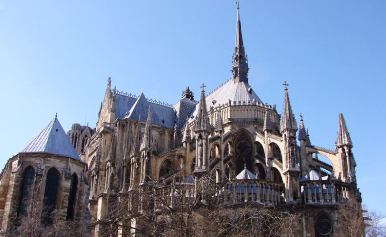 Chevet cathédrale Reims Chevet cathédrale Reims