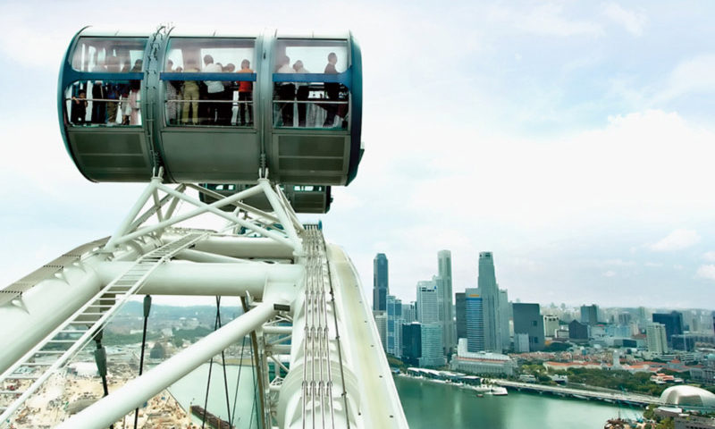 singapore flyer capsule singapore flyer capsule