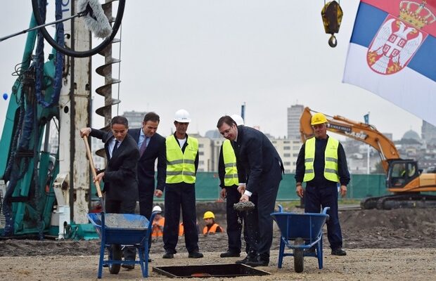 SERBIA-UAE-CONSTRUCTION-BELGRADE SERBIA-UAE-CONSTRUCTION-BELGRADE