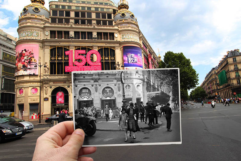 بلوار Haussmann | پاریس در گذشته بلوار Haussmann | پاریس در گذشته