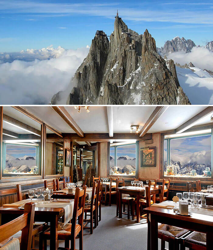 رستوران Aiguille Du Midi رستوران Aiguille Du Midi