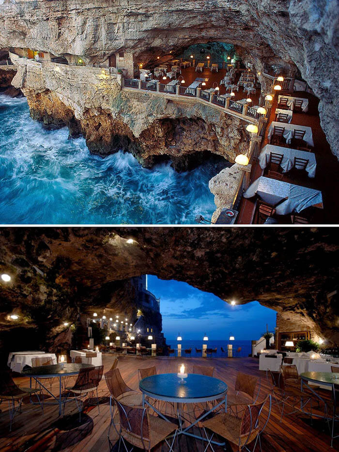 رستوران Grotta Palazzese رستوران Grotta Palazzese