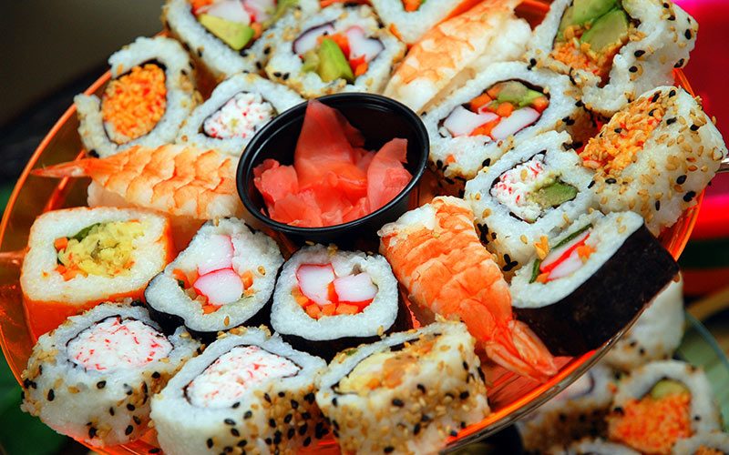 غذای سوشی غذای سوشی