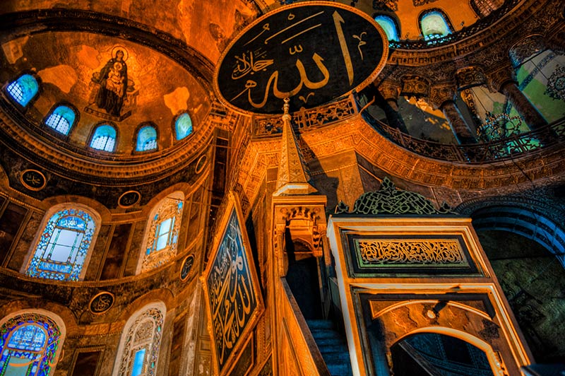 داخل ایا صوفیه داخل ایا صوفیه