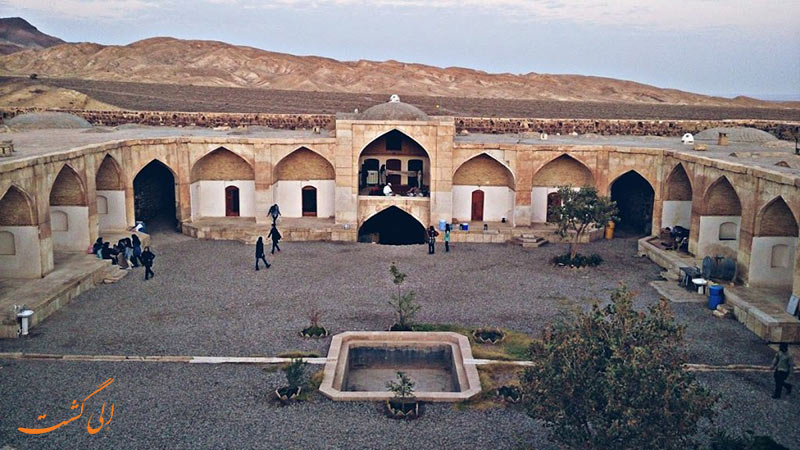 حوض کاروانسرای قصر بهرام حوض کاروانسرای قصر بهرام