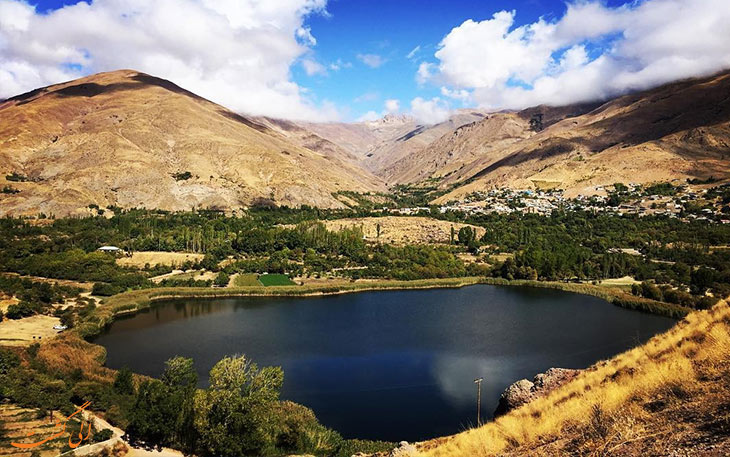 دیاچه زیبای اوان در الموت دیاچه زیبای اوان در الموت
