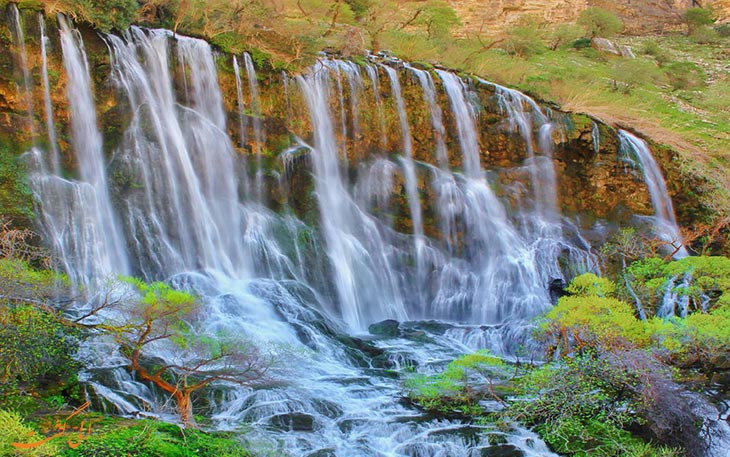 آبشار زیبای جنوب ایران آبشار زیبای جنوب ایران