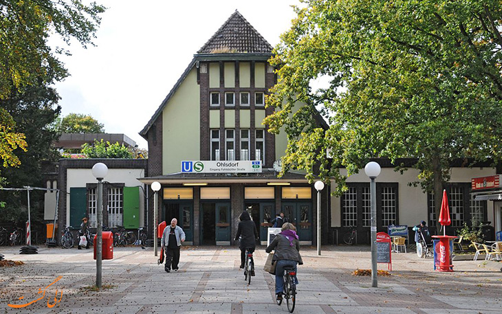 گورستان Ohlsdorf گورستان Ohlsdorf