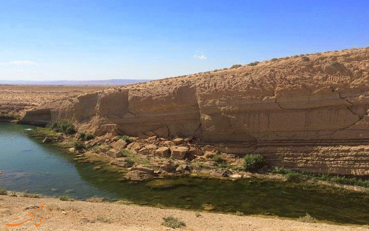 دریاچه عجیب در تونس دریاچه عجیب در تونس
