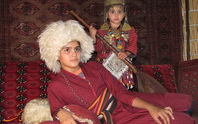لباس محلی ترکمن لباس محلی ترکمن
