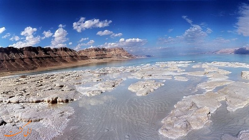 عکس اشکال نمکی دریای مرده عکس اشکال نمکی دریای مرده