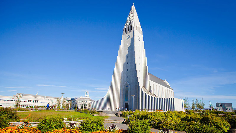 کلیسای Hallgrímskirkja در ایسلند کلیسای Hallgrímskirkja در ایسلند