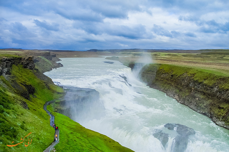 Gullfoss در ایسلند Gullfoss در ایسلند