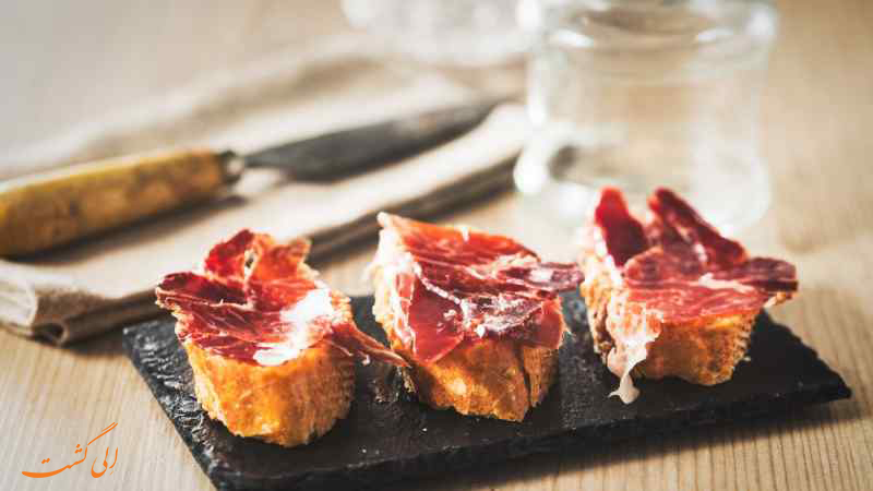 غذای Jamón Ibérico غذای Jamón Ibérico
