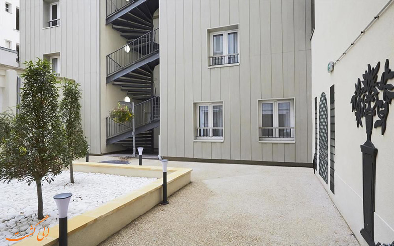 Residhome Asnieres- eligasht.com حیاط هتل Residhome Asnieres- eligasht.com حیاط هتل