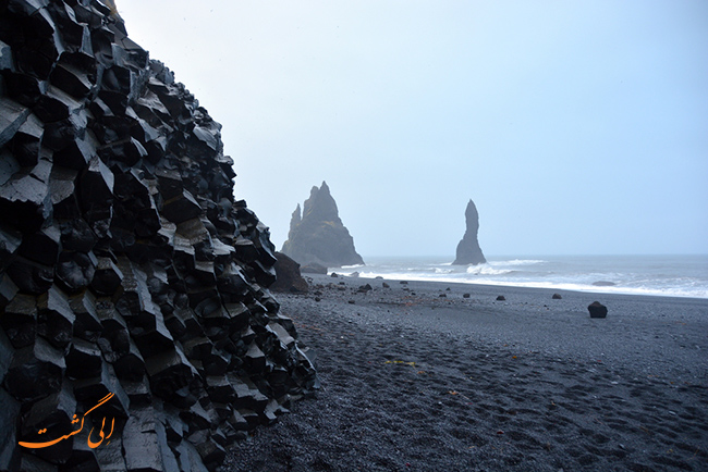 ساحل Reynisfjara ایسلند ساحل Reynisfjara ایسلند