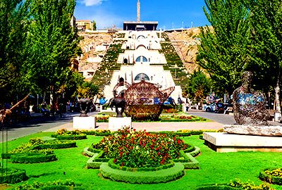 شهر ایروان در ارمنستان
