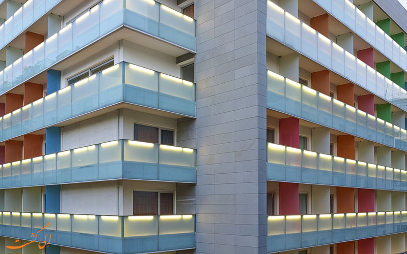 هتل فرش آتن- نمای زیبای هتل هتل فرش آتن- نمای زیبای هتل