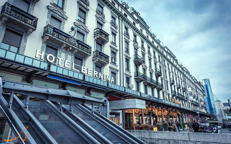 Hotel Bernina Geneva- Eligasht.com محوطه روبروی هتل Hotel Bernina Geneva- Eligasht.com محوطه روبروی هتل