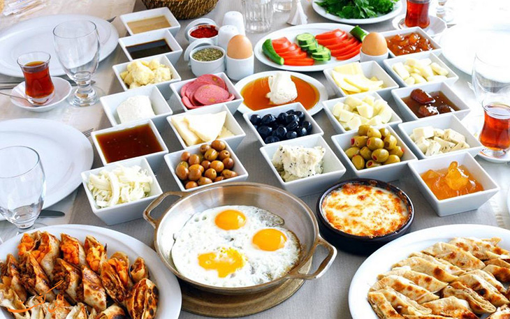 صبحانه ترکیه ای صبحانه ترکیه ای