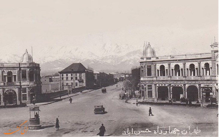 میدان حسن آباد دهه30 میدان حسن آباد دهه30