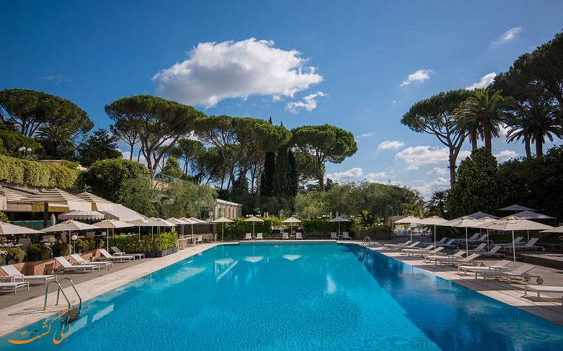 Rome Cavalieri Waldorf Astoria- eligasht.com استخر روباز Rome Cavalieri Waldorf Astoria- eligasht.com استخر روباز