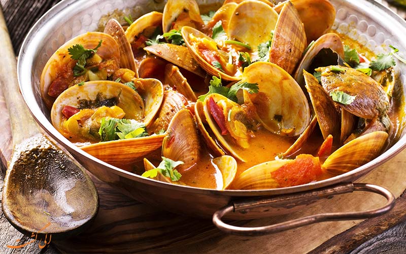 غذاهای دریایی پرتغال غذاهای دریایی پرتغال