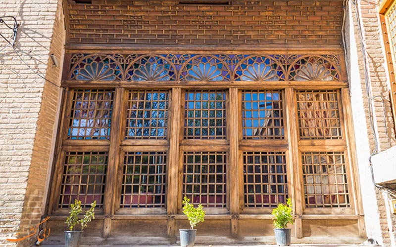 حیاط حسینیه امینی ها حیاط حسینیه امینی ها