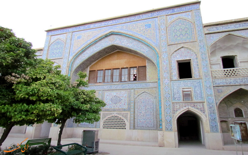 نمایی زیبا از مدرسه خان شیراز نمایی زیبا از مدرسه خان شیراز