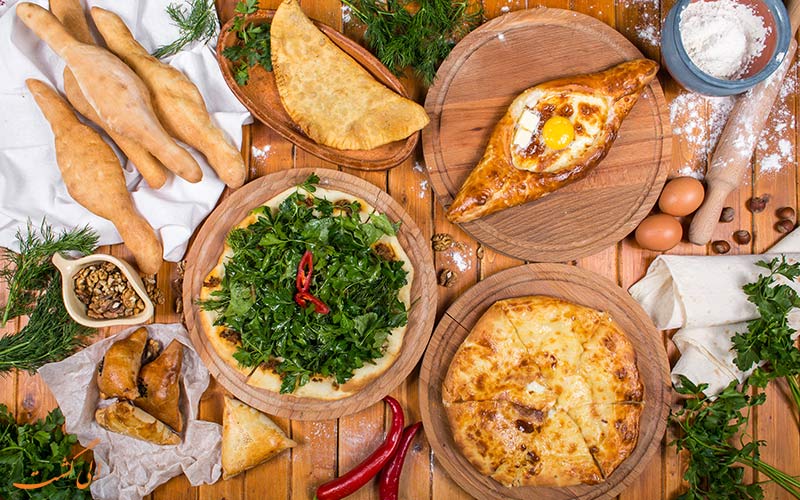 خاچاپوری محبوب ترین غذای گرجستان خاچاپوری محبوب ترین غذای گرجستان