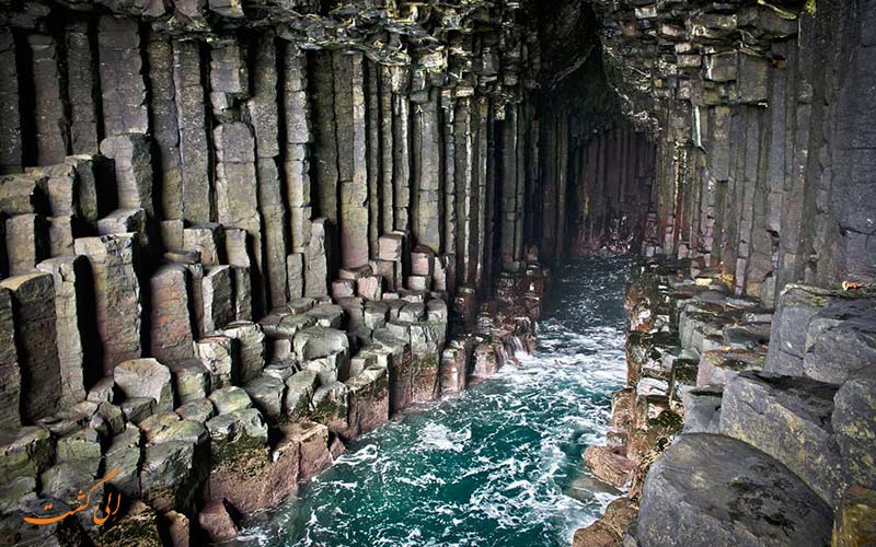 02Fingal-Cave غار فینگال در اسکاتلند