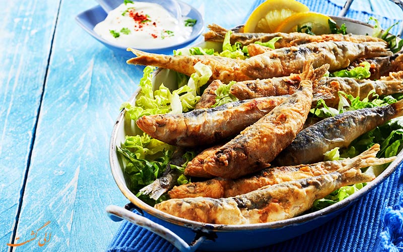 غذاهای دریایی غذاهای دریایی