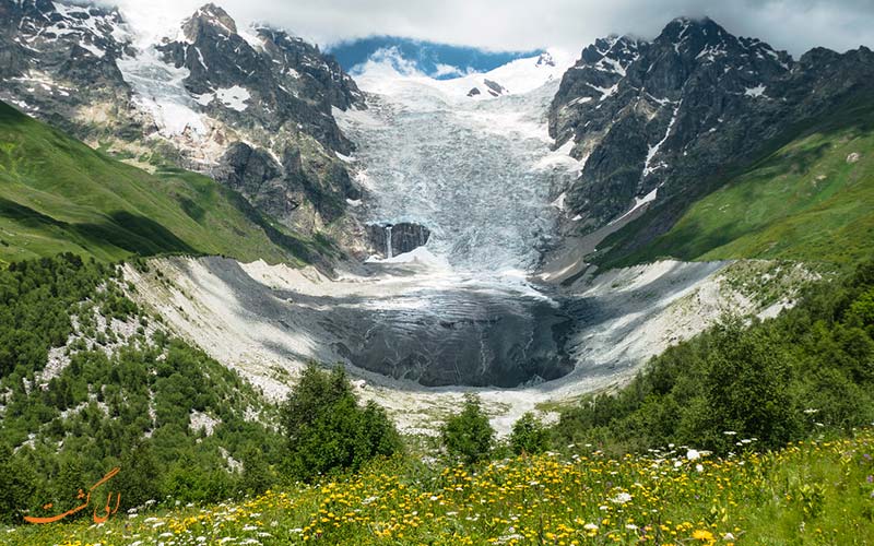 طبیعت گردی در کوه های قفقاز طبیعت گردی در کوه های قفقاز