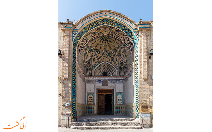 ورودی مسجد جامع در کاشان ورودی مسجد جامع در کاشان