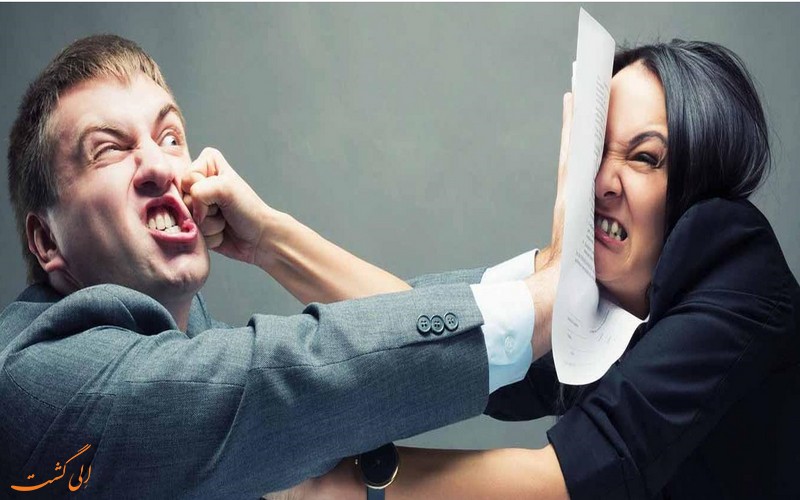 فرود اضطراری هواپیما به دلیل دعوای زن و شوهری فرود اضطراری هواپیما به دلیل دعوای زن و شوهری