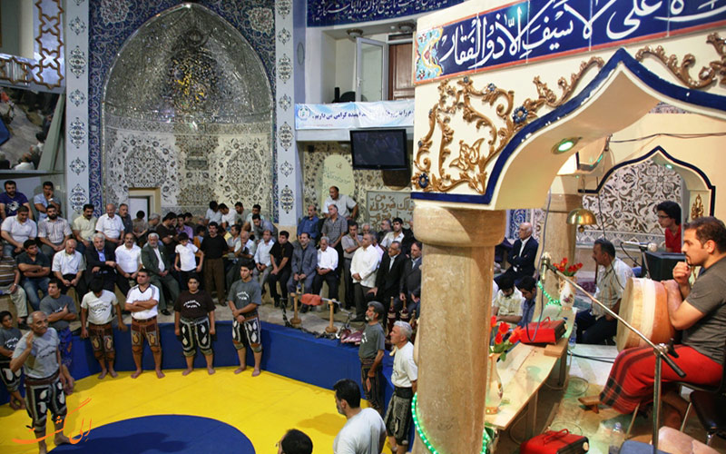 زورخانه شهید فهمیده زورخانه شهید فهمیده