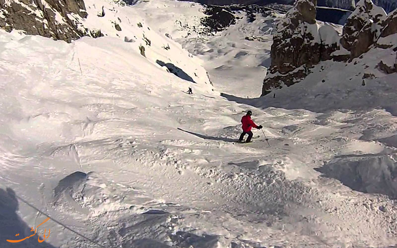 مسیر Grand Couloir مسیر Grand Couloir