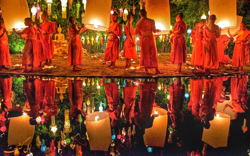 جشن نور تایلند-جاذبه های تایلند جشن نور تایلند-جاذبه های تایلند