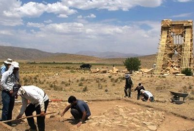 کشف دو ساختار جدید ناشناخته در پاسارگاد