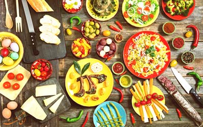 غذای ملی کشورهای مختلف دنیا