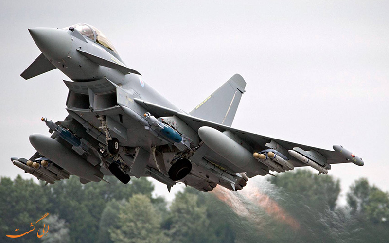 ● هواپیمای Eurofighter Typhoon ● هواپیمای Eurofighter Typhoon