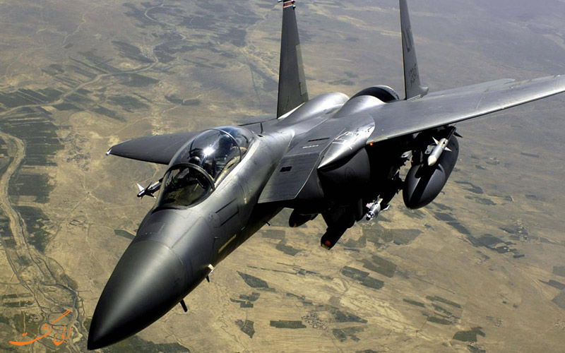 ● هواپیمای F-15 Eagles ● هواپیمای F-15 Eagles